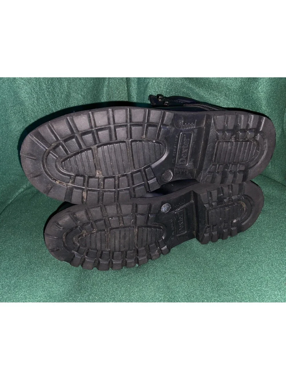 Dexter Comfort Boots Oil Resistant Black Work Construction Motorcycle Sz 6 1/2 W